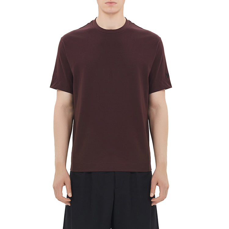 Y-3 Back Logo Round Neck Short Sleeve Unisex Red GK4361