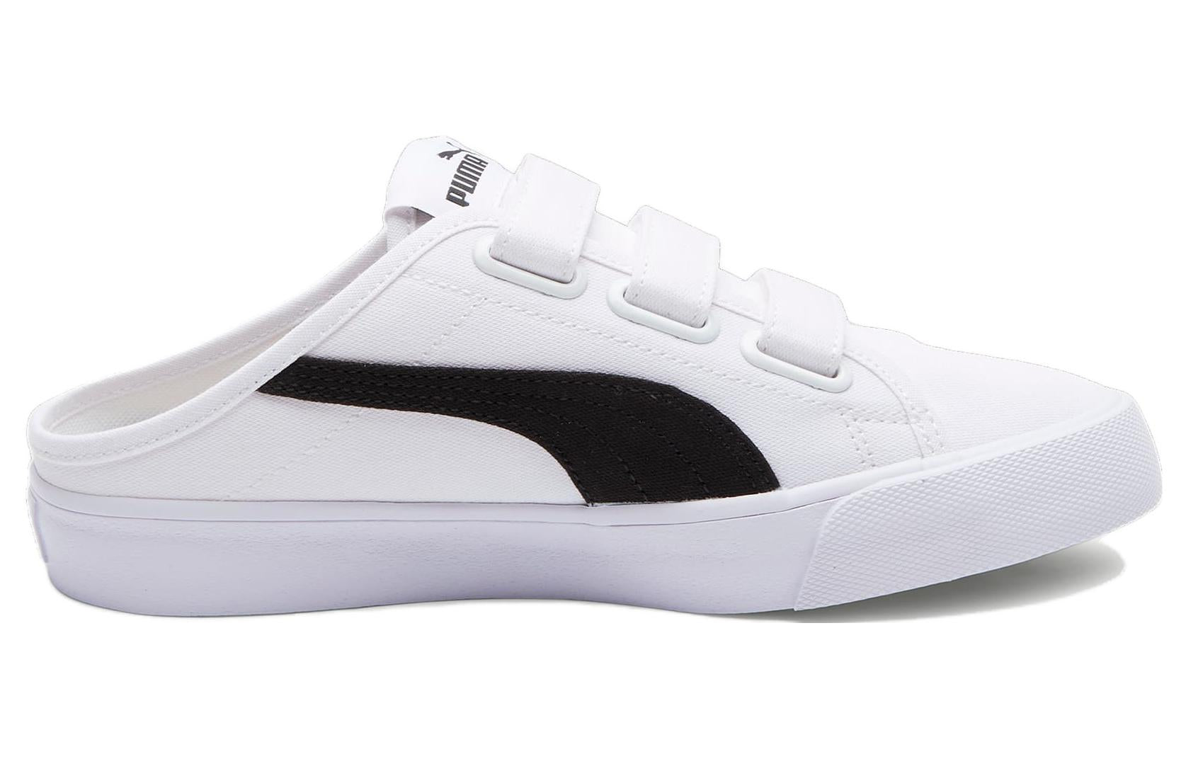 (WMNS) PUMA Bari Mule 'White Black' 394289-04