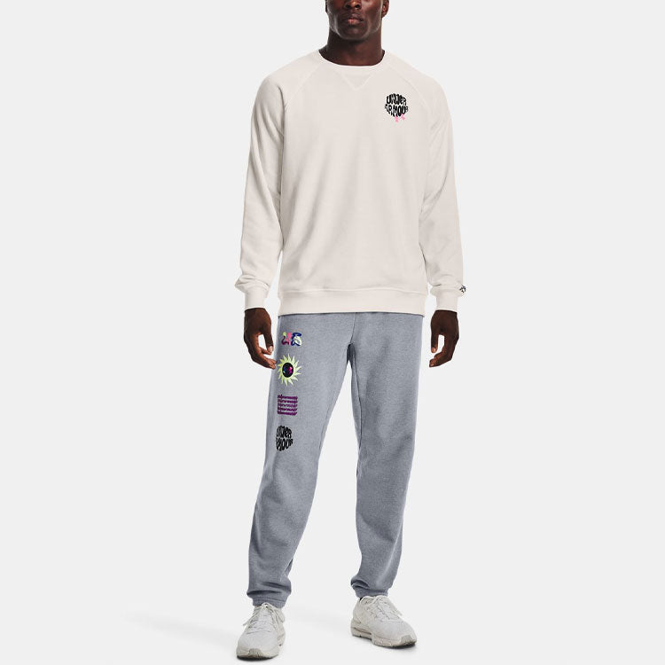 Under Armour Logo Sweatshirt 'Beige' 1373837-112