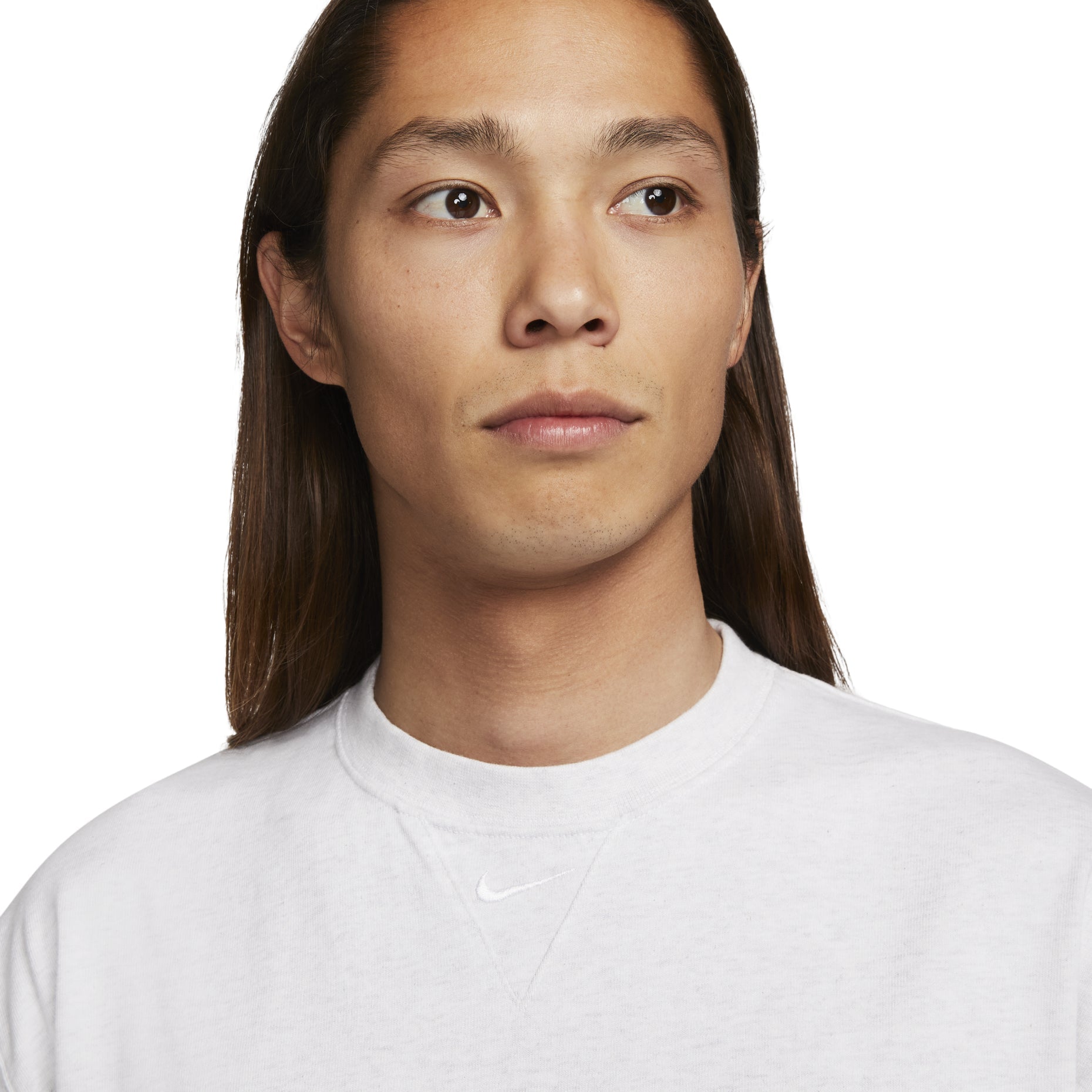 Nike Solo Swoosh Short-Sleeve Heavyweight Top 'White' FB7866-051
