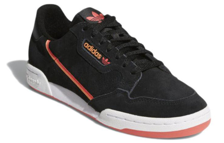 adidas Continental 80 Suede 'Black Orange' EE4178
