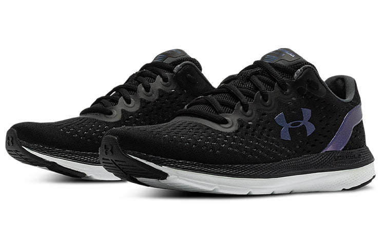 (WMNS) Under Armour Charged Impulse Shft Sports Shoes Black/Blue 3024444-001