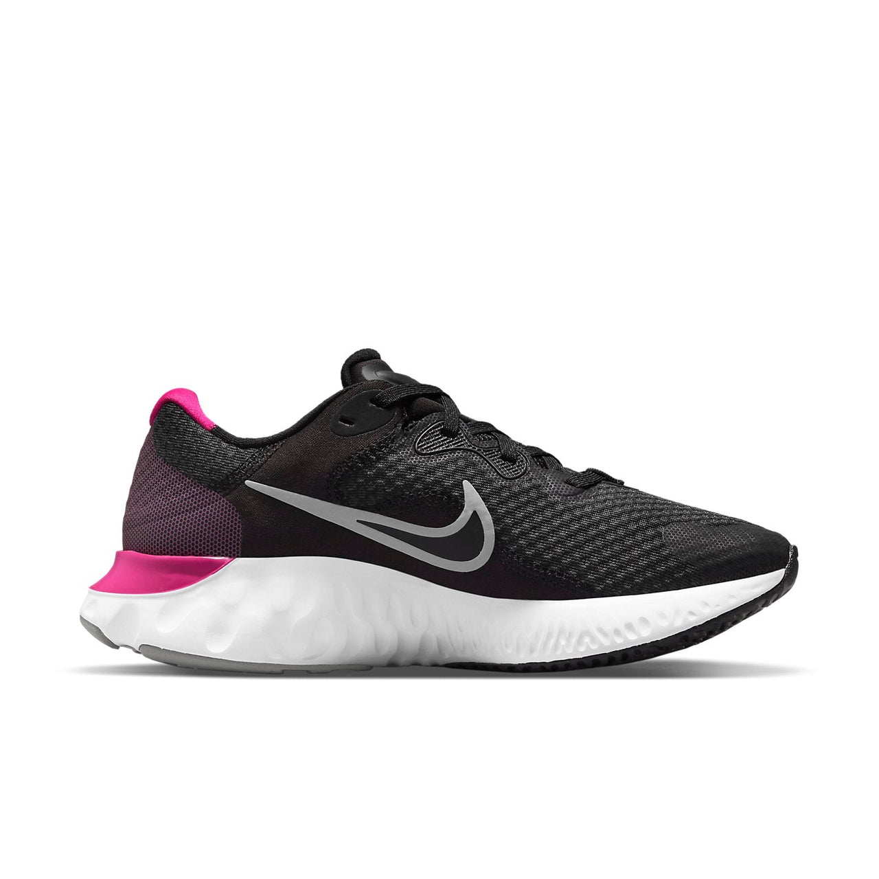 (WMNS) Nike Renew Run 2 Black/Pink CU3505-002
