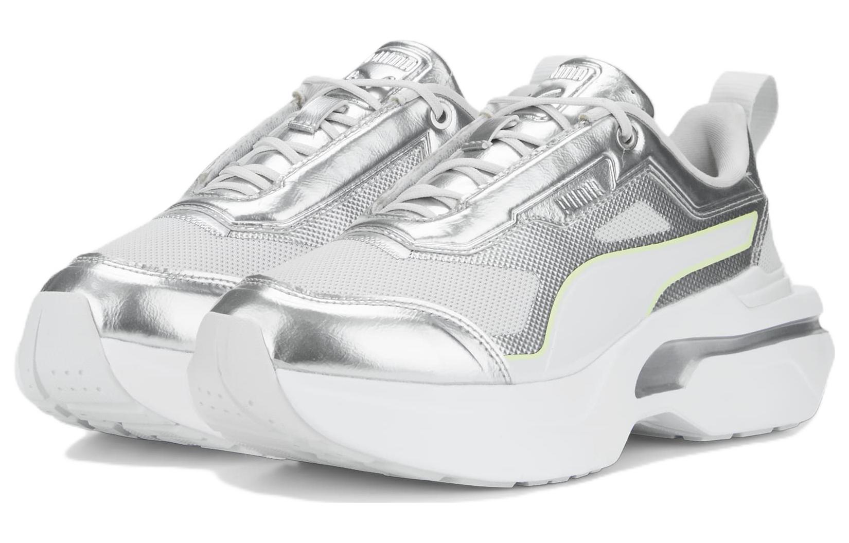 (WMNS) PUMA Kosmo Rider 'Digital Dark - Metallic Silver' 386558-02