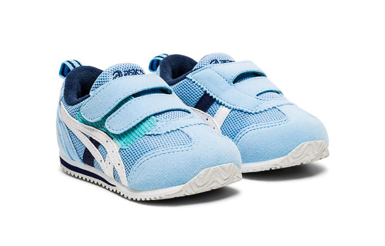 (TD) ASICS ldaho Baby 3 Running Shoes Blue TUB165-402