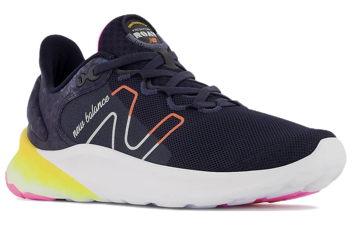 (WMNS) New Balance Fresh Foam Roav v2 'Black Orange Yellow' WROAVCK2