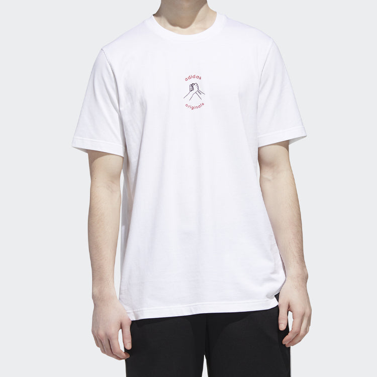 adidas originals MIC Graphic T 1 Sports Short Sleeve White GP3483