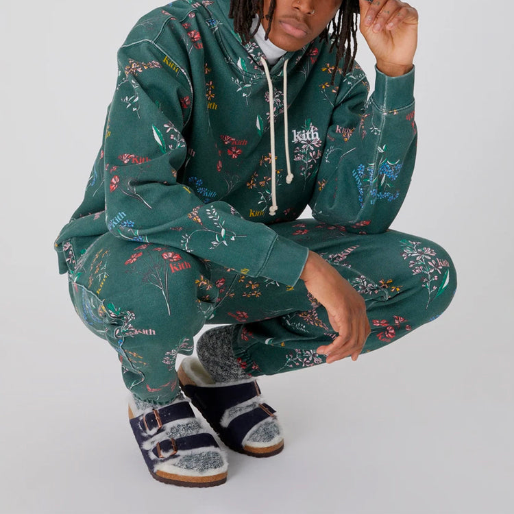 KITH Botanical Floral Williams III Hoodie 'Stadium' KH2624-302
