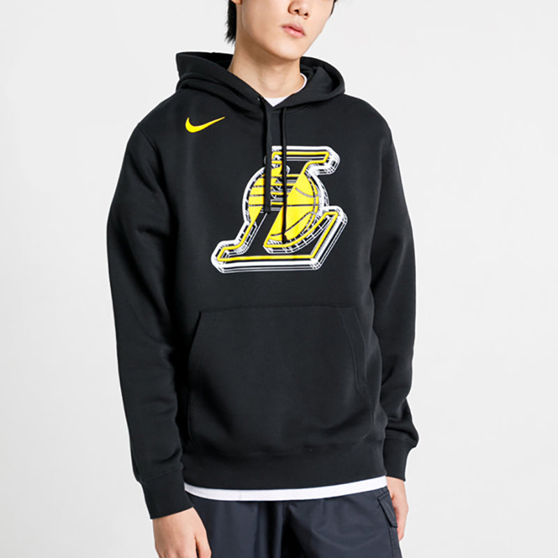 Men's Nike Los Angeles Lakers Lebron James No. 23 NBA Player Long Sleeves Black DN4984-010