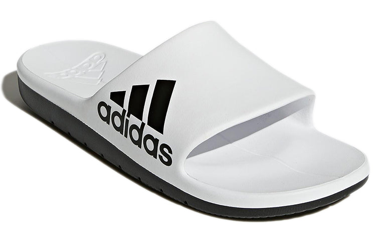 adidas Aqualette Cloudfoam 'White Black' CM7927