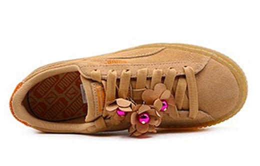 (WMNS) PUMA Platform Flower Tassel 'Brown' 369181-02