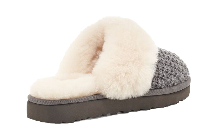 (WMNS) UGG Cozy Slipper 'Charcoal' 1117659-CHRC
