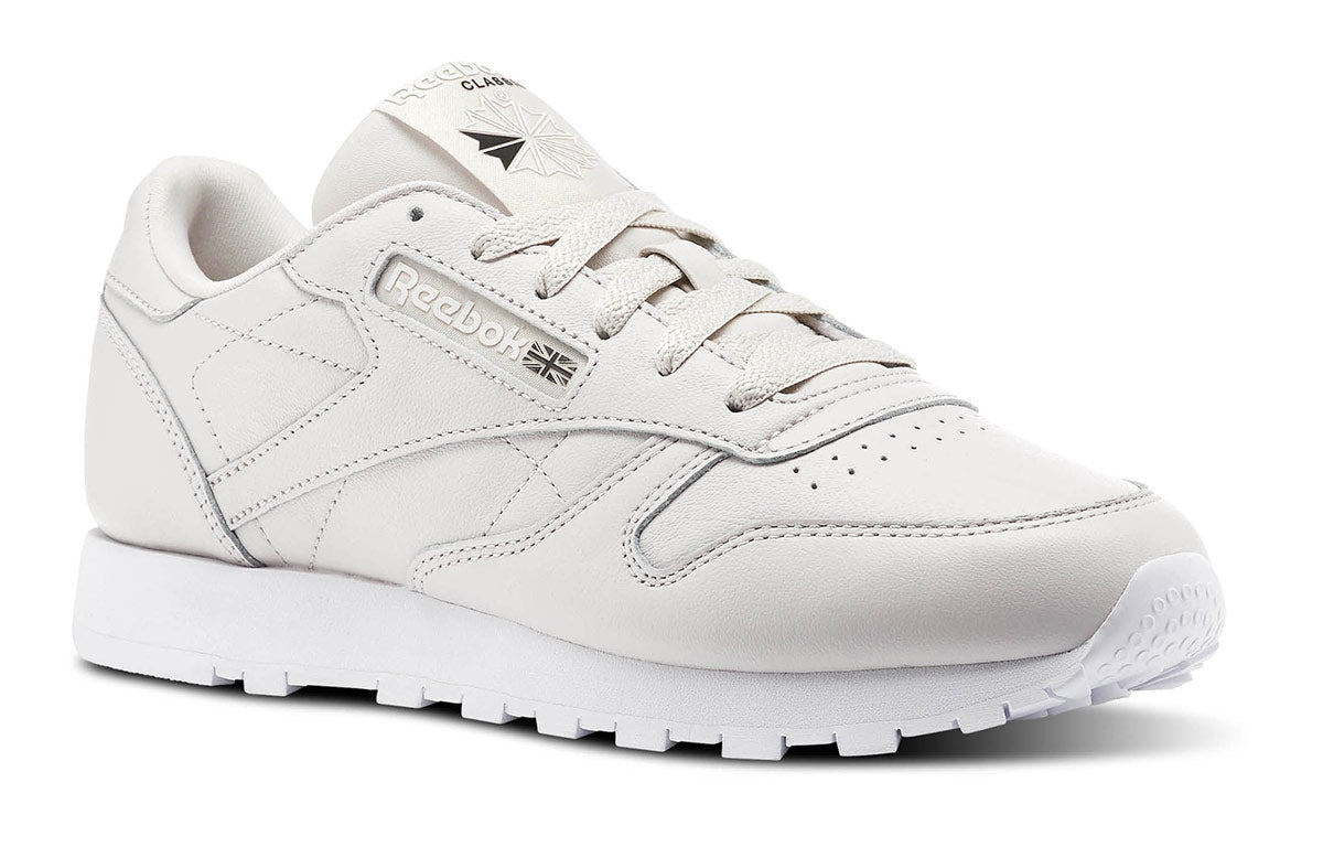 (WMNS) Reebok Classic Leather Gray White CN1477