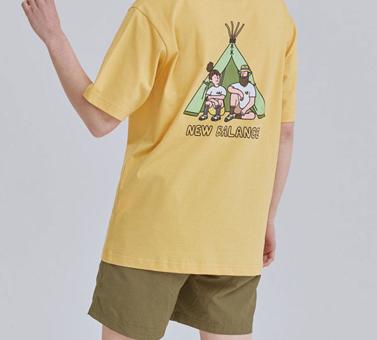 New Balance x Jeon Hwangil Unisex Tee Yellow NBNEA2L233-30