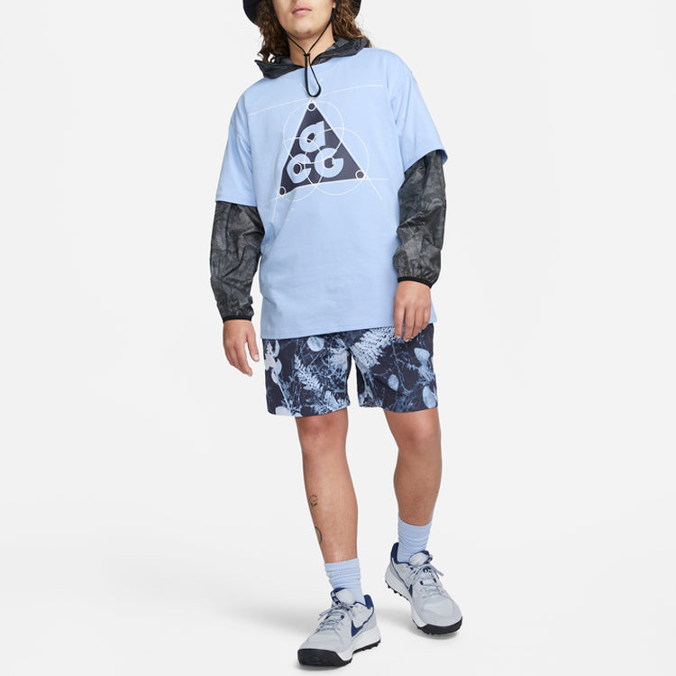 Nike Acg Leyline T-Shirt 'Blue' FB8120-479