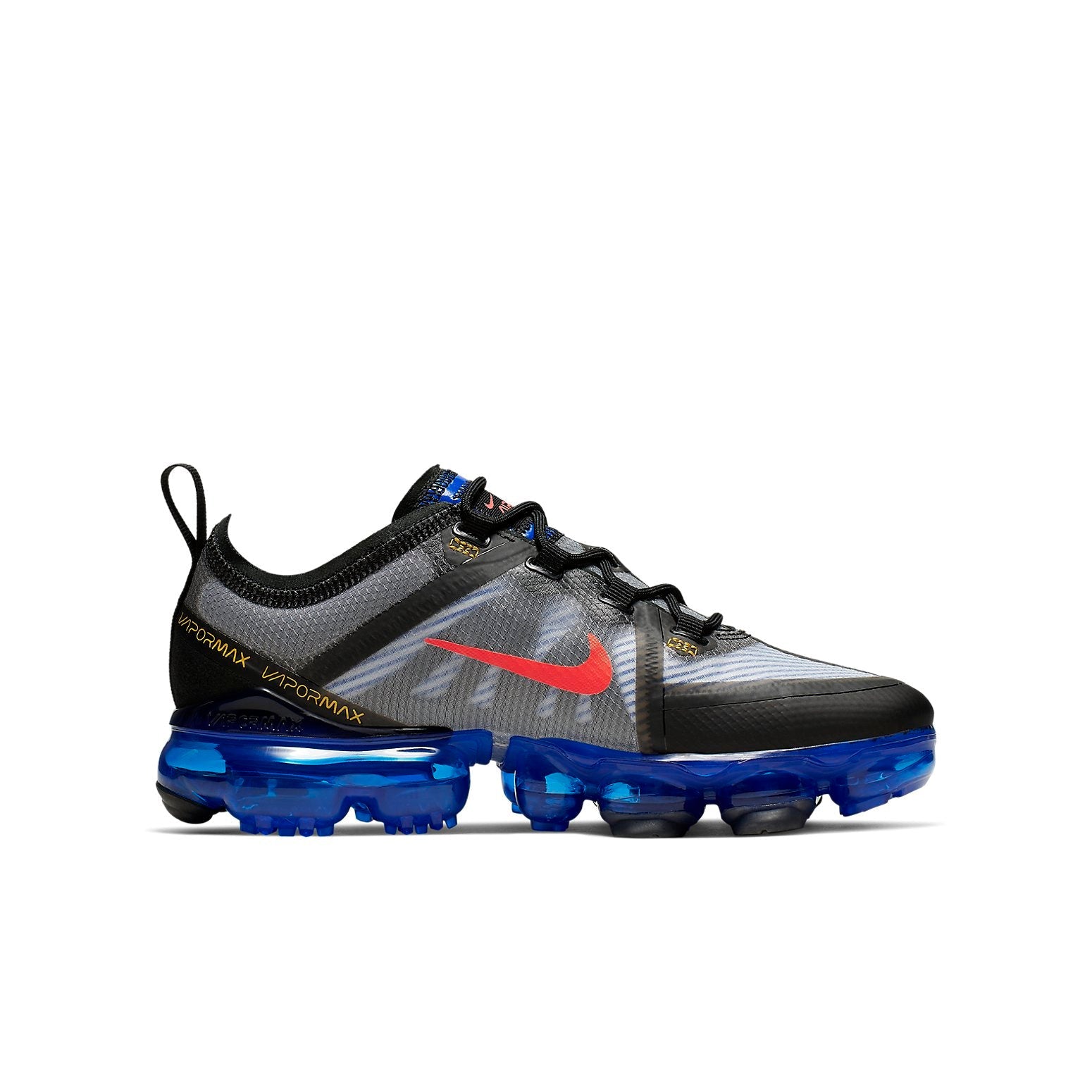(GS) Nike Air VaporMax 2019 'Black Hyper Blue' AJ2616-007