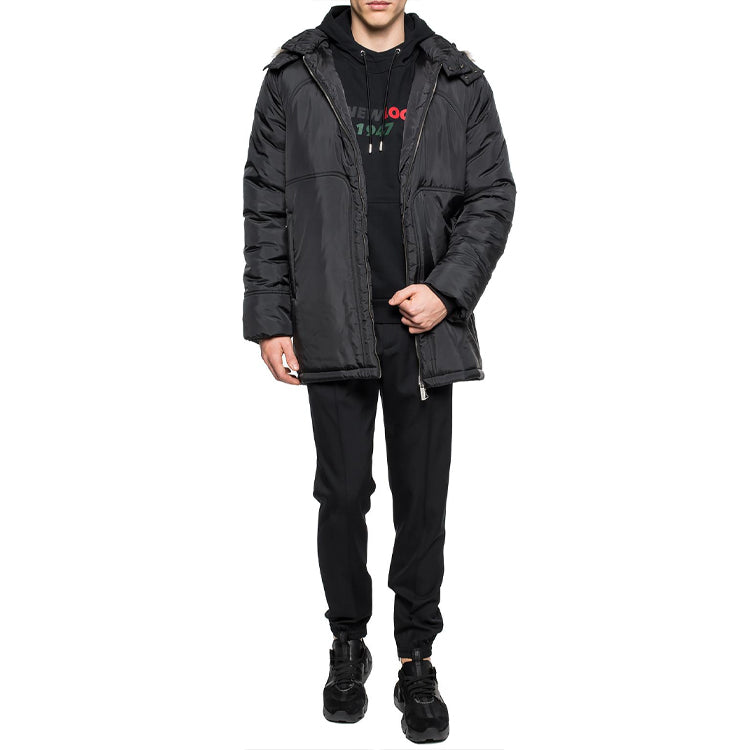 DIOR Alphabet Hooded Sweatshirt For Men Black 863J624K8164-980
