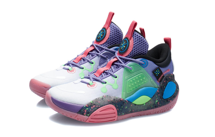 (GS) Li-Ning Wade All City 9 V1.5 Mid 'Purple Green' YKBR044-5