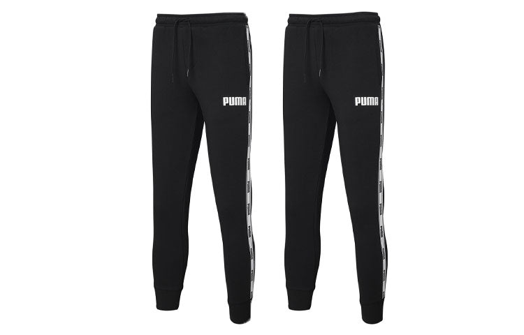 PUMA Tape Tracksuit Pant 'Black White' 587003-01