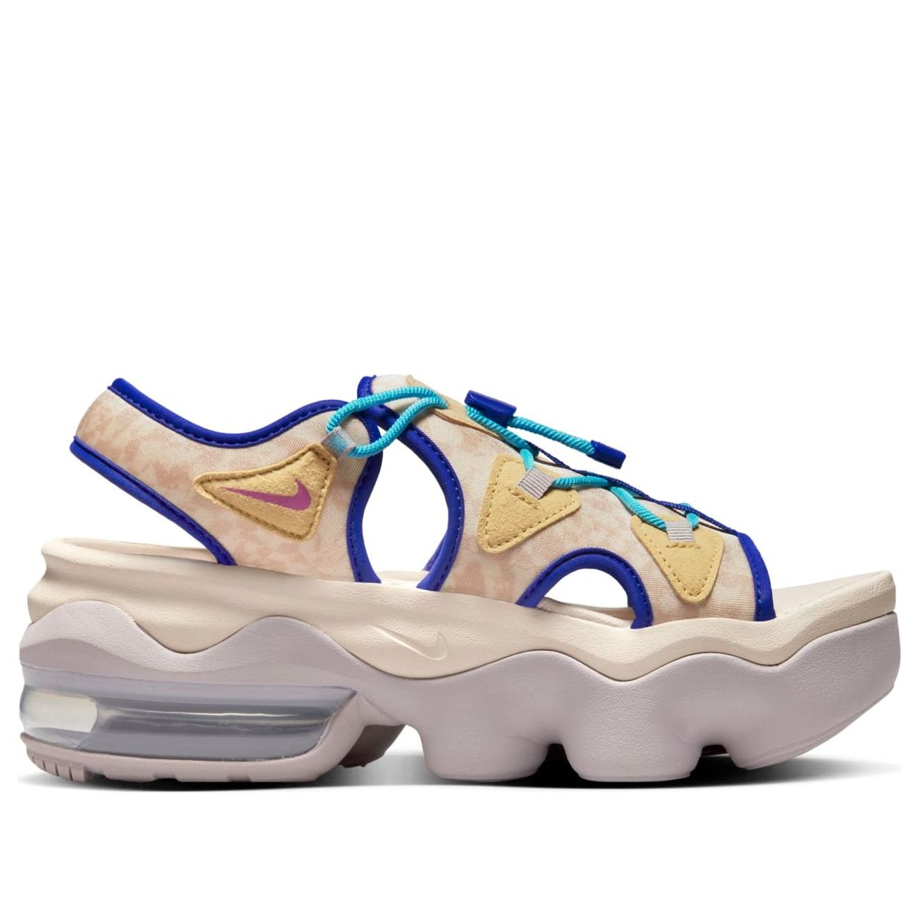 (WMNS) Nike Air Max Koko Thick Sole Casual Fashion Sports Gray Blue Sandals 'Yellow Blue' DX3285-126