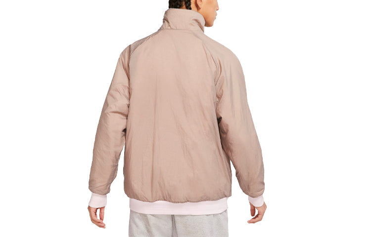 Nike Big Swoosh Reversible Boa Jacket (Asia Sizing) 'Soft Pink Oxford' BQ6546-640