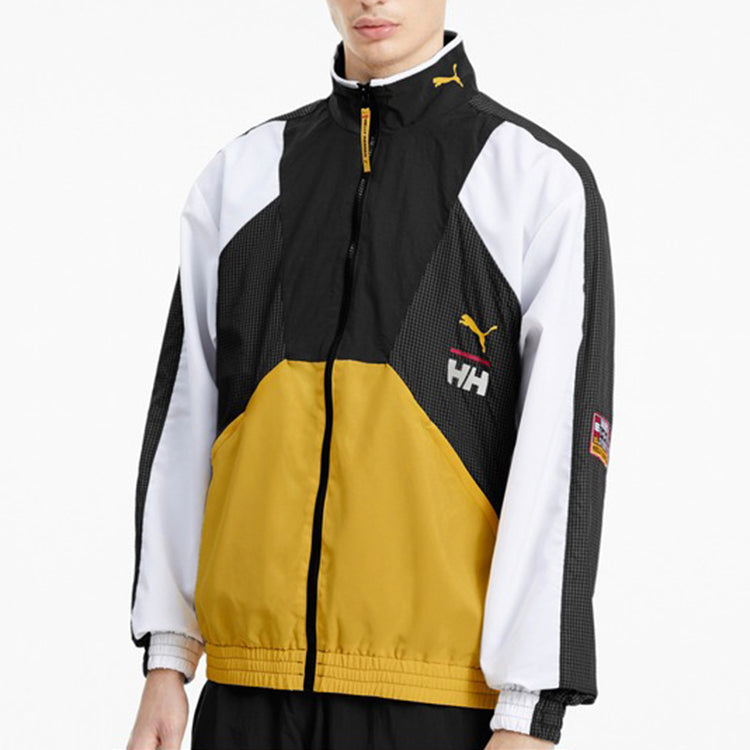 PUMA x Helly Hansen Track Top Jacket 'Yellow White Black' 597144-89