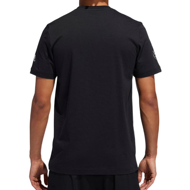 adidas Metallic Harden Tshirt 'Black' GK6582