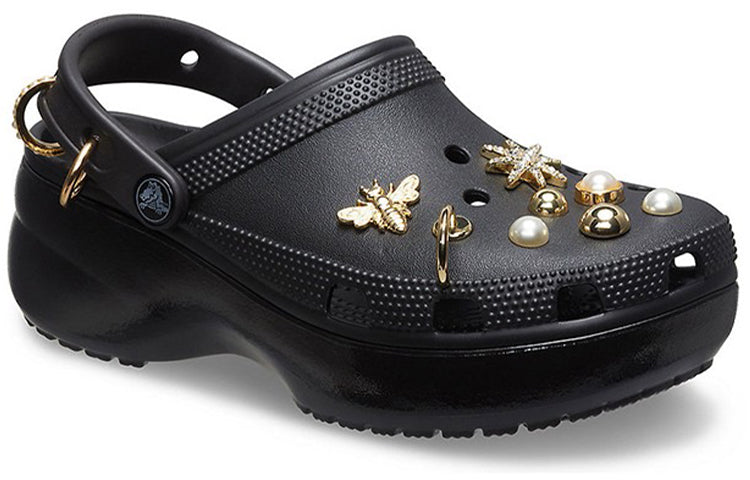 (WMNS) Crocs Clog Shoe Black 207388-103