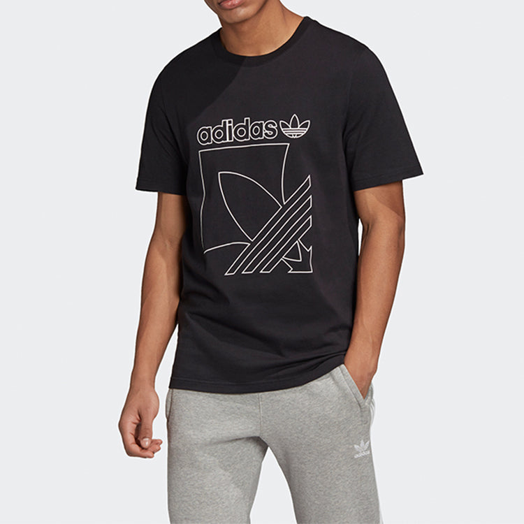 adidas originals SPRT 3S TEE Sports Short Sleeve Black GD5837