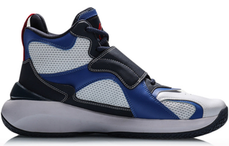 Li-Ning Battle Spirit 'Black White Blue' AGBQ087-2