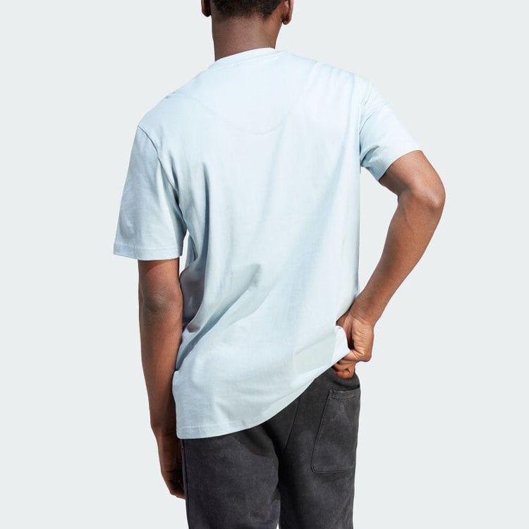 adidas Lounge Tee Asia Sizing 'Wonder Blue' IM0483