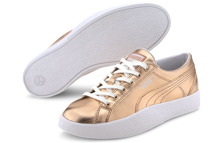 (WMNS) PUMA Love Trainers Metallic Rose Gold 372248-01