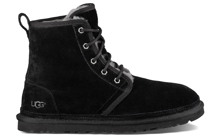 UGG Harkley Fleece Lined Snow Boots Black 1016472-BLK