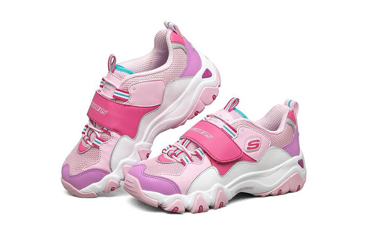 (GS) Skechers D'Lites 2.0 'Purple Pink White' 996458L-PKLV
