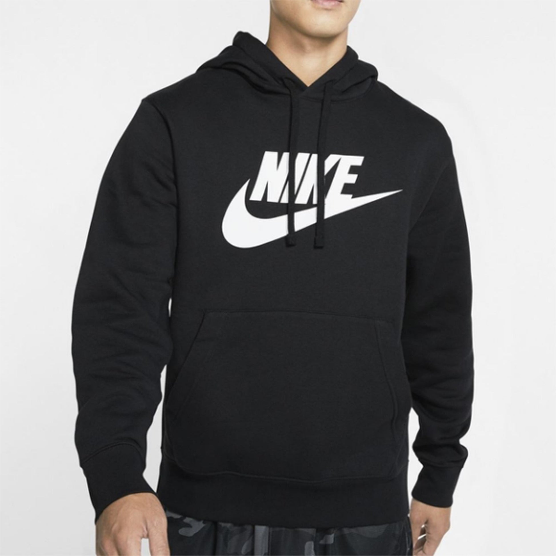 Men's Nike Club Fleece Printing Black BV2974-010