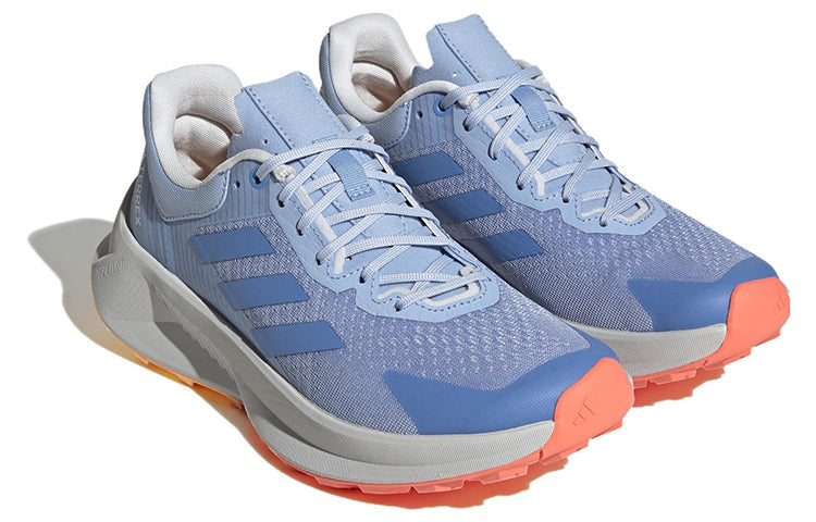 (WMNS) adidas Terrex Soulstride Trail Flow 'Blue Grey Orange' HP5571