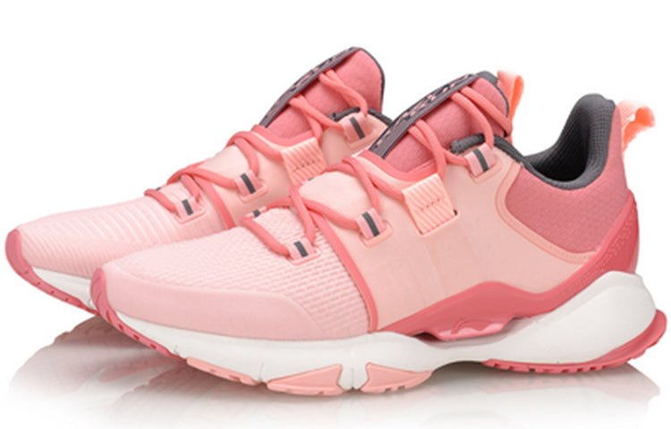 (WMNS) Li-Ning Crazy Run X 'Pink' ARHQ022-1