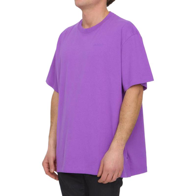 Off-White Diag Tab Over Short-Sleeve Tee 'Orchid' OMAA038S23JER0013636