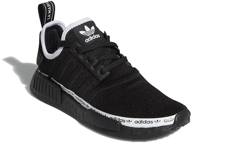 (WMNS) adidas NMD_R1 'Black Tape Logo' FV7307