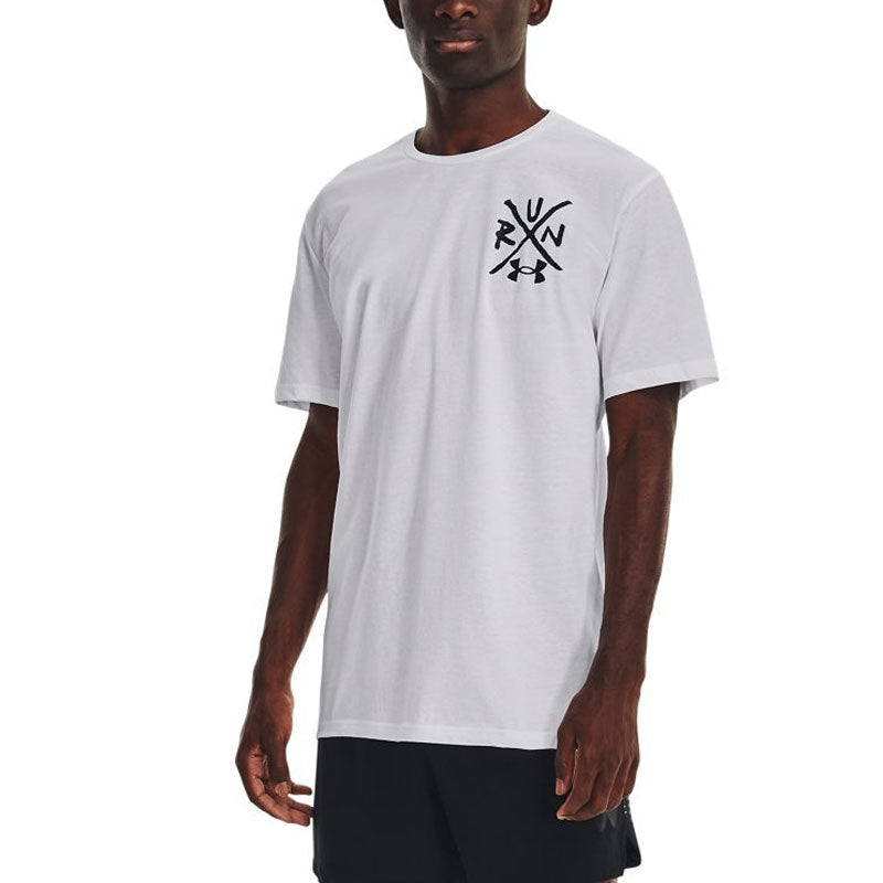 Under Armour Run Like Hell T-shirt 'White' 1376972-100