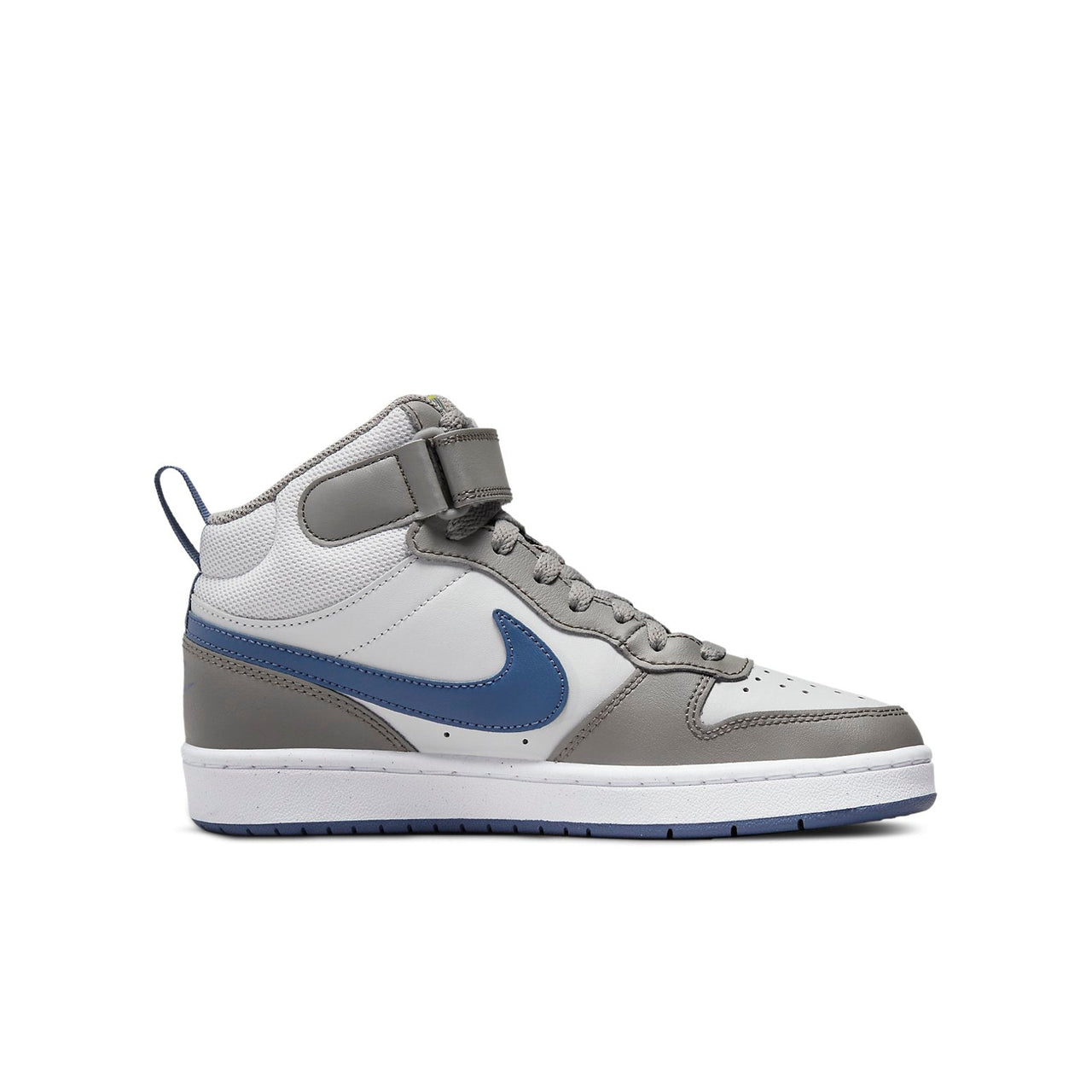 (GS) Nike Court Borough Mid 2 'Gray White Blue' CD7782-007