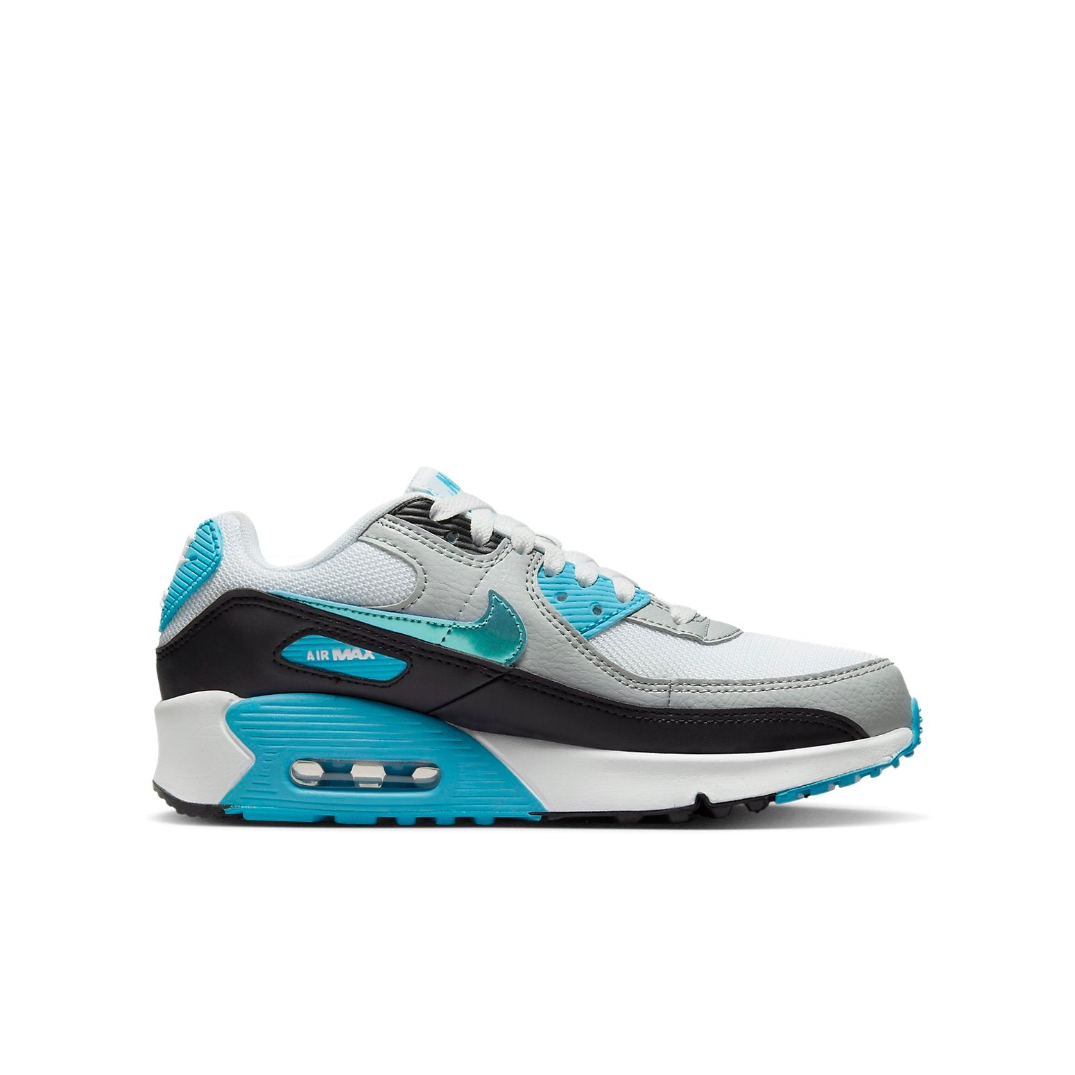 (GS) Nike Air Max 90 'Blue Lightning Metallic' FD0678-100