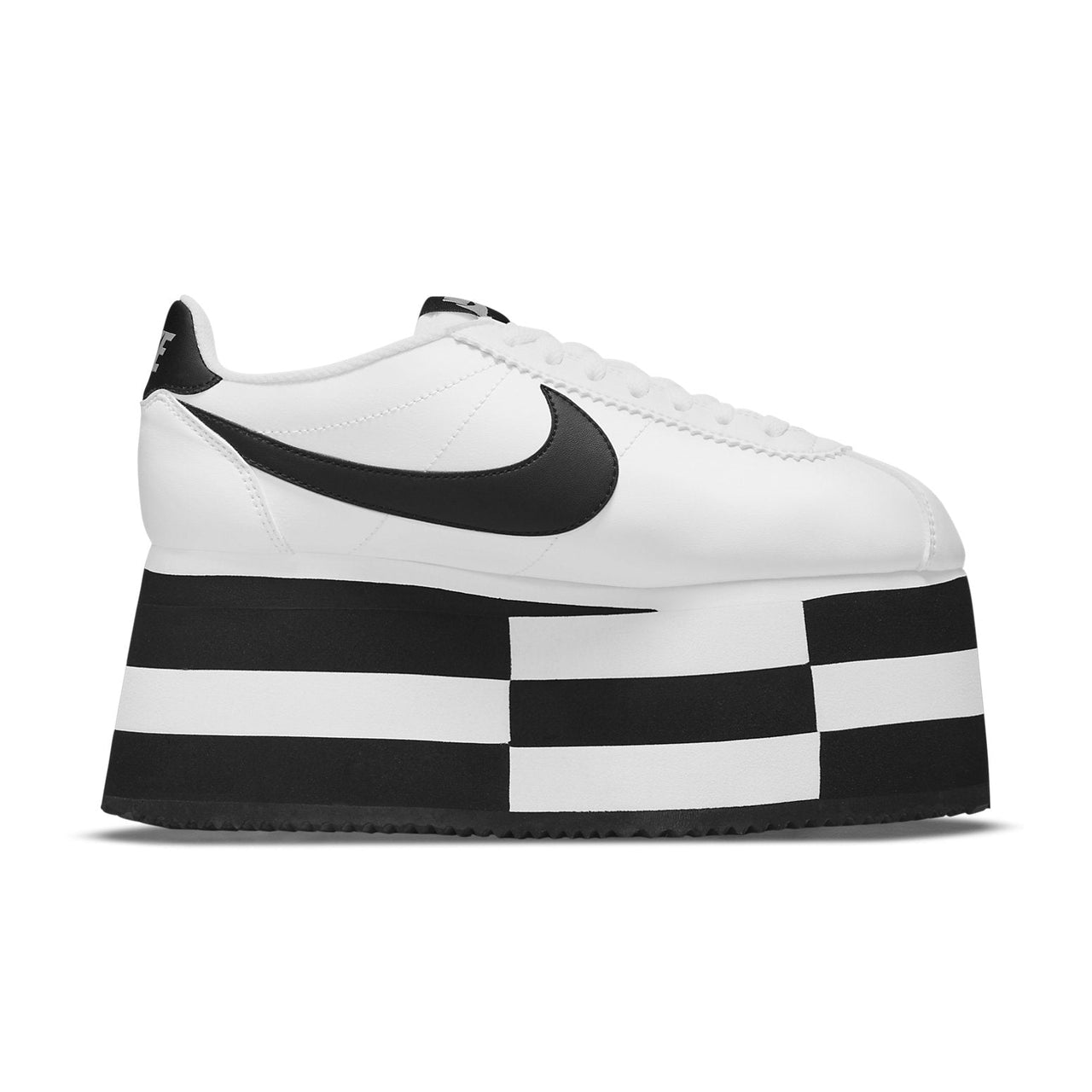 (WMNS) Nike Cortez x COMME Des GARCONS 'Check White' BV0070-101