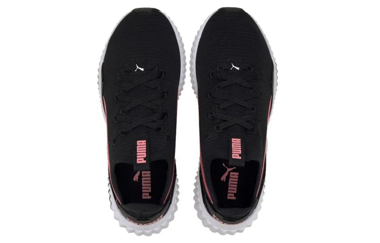 (WMNS) PUMA Defy New Core Sneakers Black/Pink 193059-04