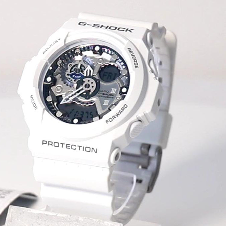 CASIO G-Shock Analog-Digital 'White' GA-300-7A