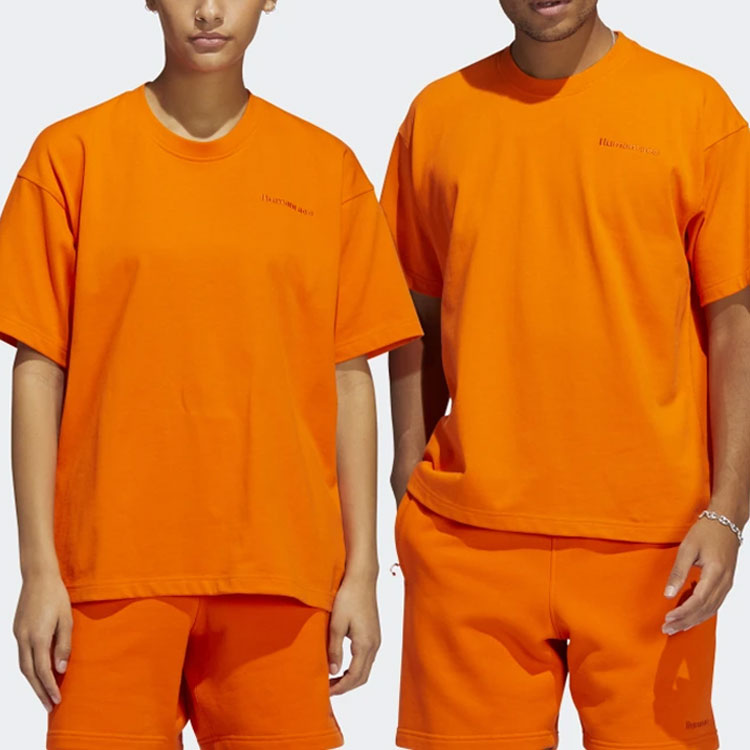 adidas x Pharrell Basic Sports T-Shirt 'Orange' HF9953