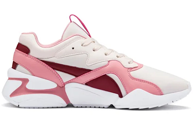 (WMNS) PUMA Nova White/Pink 370815-03