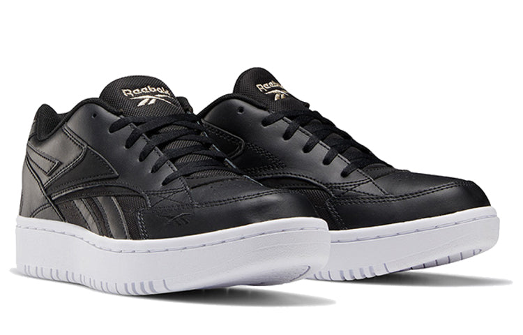 (WMNS) Reebok Court Double Mix ' Black' EG5825
