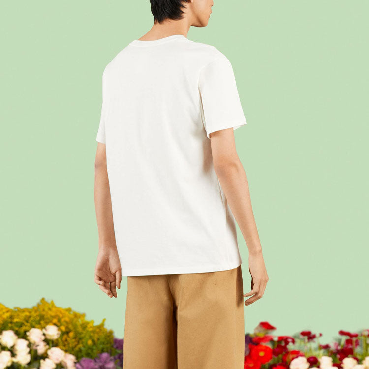 Gucci Bunny Print Cotton Jersey T-Shirt 'White' 548334-XJE8A-9275