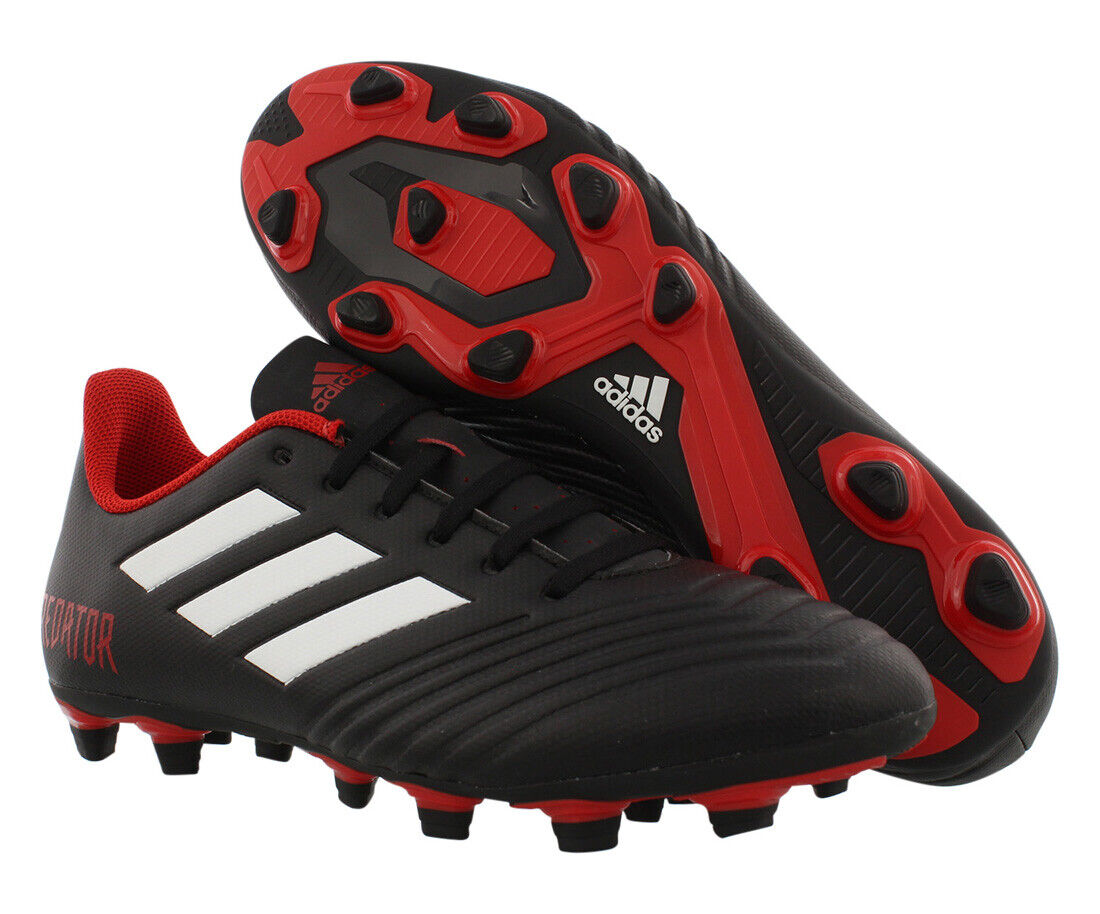 adidas Predator 18.4 FXG 'Black Red' DB2007